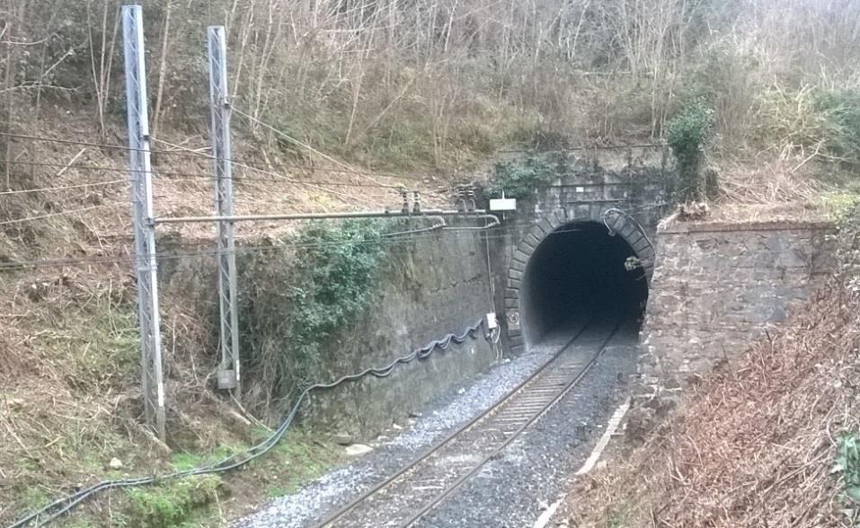 Treno Linea Lucca Viareggio Manutenzione Straordinaria Galleria