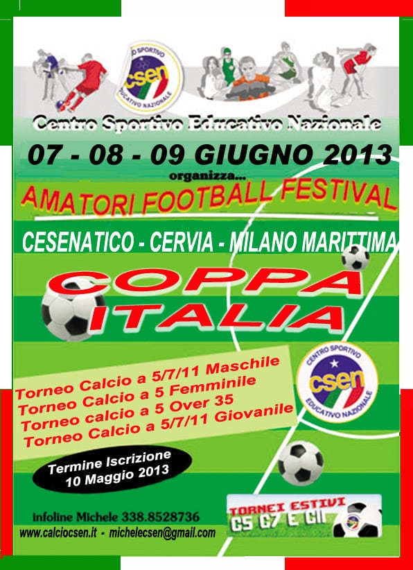 Volantino Coppa Italia 2013