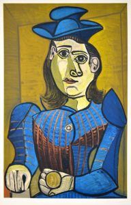 pablo picasso lithograph femme assise dora maar for sale 1