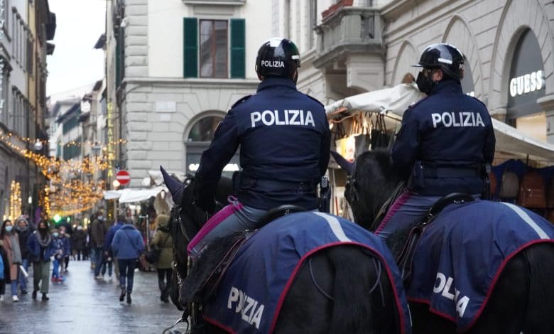 Polizia di Stato a Cavallo Firenze