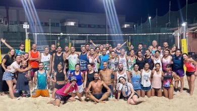Beach Volley Valtiberina Gruppo atleti Sansepolcro 1