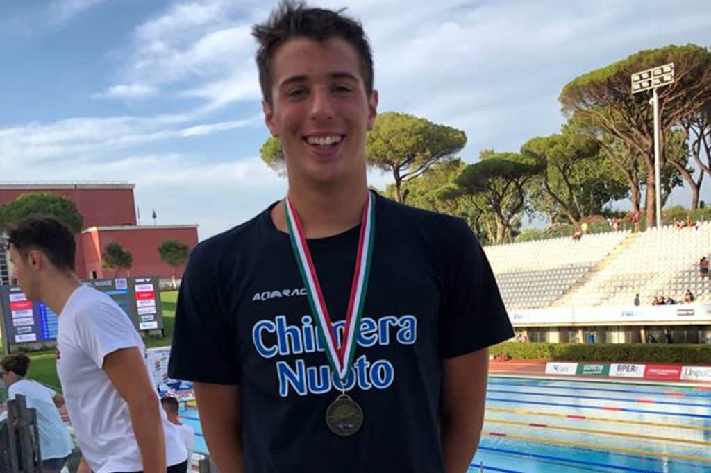 Chimera Nuoto Gabriele Mealli Campionati Italiani Giovanili Roma 2023 1