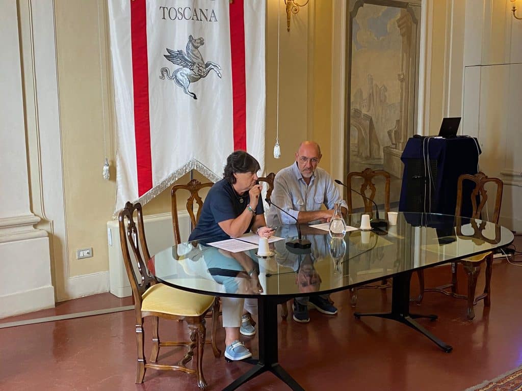Foto conferenza stampa Saccardi Ferretti