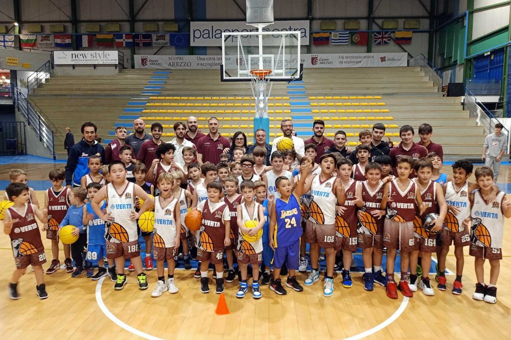 Scuola Basket Arezzo Premiazione Consiglio Regionale 1