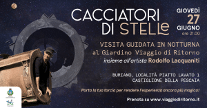 Cacciatori di stelle — Copertina Evento Facebook