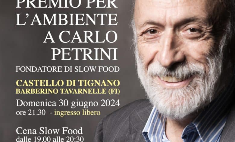 Premio Carlo Petrini Tignano Festival