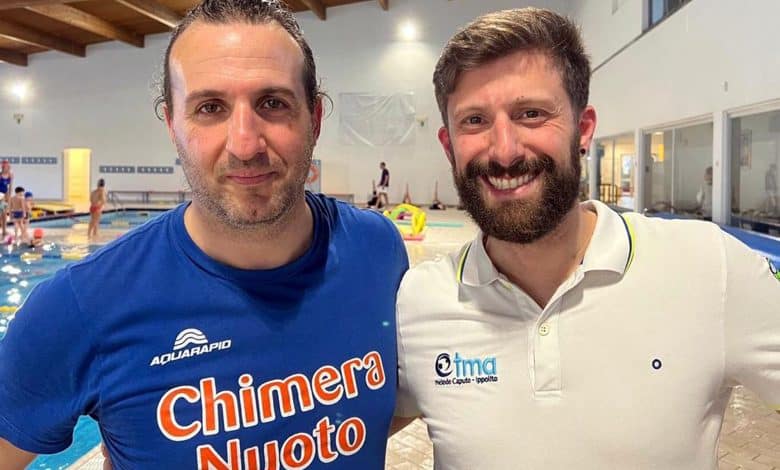 Chimera Nuoto Marco Magara e Gabriele Lumachi 1