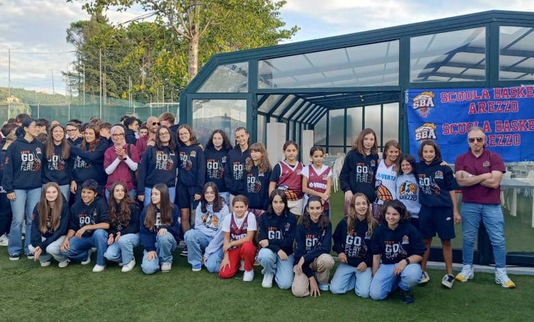 Scuola Basket Arezzo Formazioni femminili 2024 1