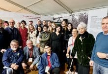 Foto stand con Carlo Petrini