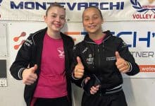 Ginnastica Petrarca Vittoria Bianchini e Giulia Borgogni Montevarchi 1