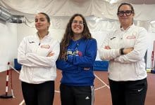 Alga Atletica Arezzo Elena Verdelli Arianna Mirelli ed Elisa Boncompagni 1