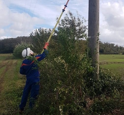 tecnico Enel Distribuzione lavoro maltempo