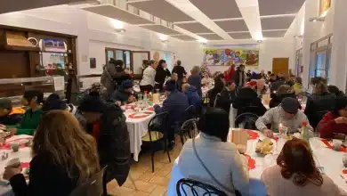 Il Pranzo di Natale 2023 alla mensa Don Gualtiero della Caritas di Perugia 1