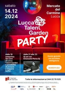 LUCCA TALENT GARDEN appt 14 dic