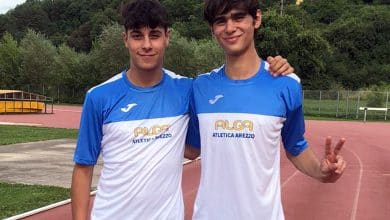 Alga Atletica Arezzo Filippo Guiducci e Matteo Bernardini 1