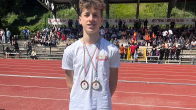 Alga Atletica Arezzo Mattia Falciani Meeting della Liberazione 2025 1