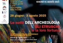 NOTTI ARHEOLOGIA PITIGLIANO 1 agosto n
