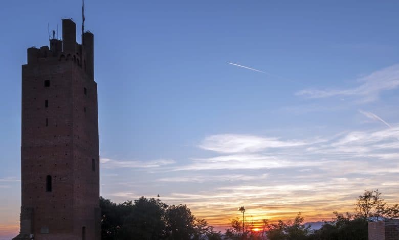 Tramonto in Rocca San Miniato rid