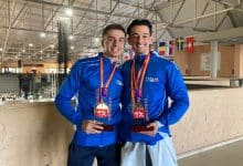I campioni del mondo Leonardo e Alessamdro Bindi