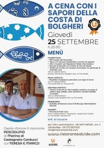 Menu Bolgheri