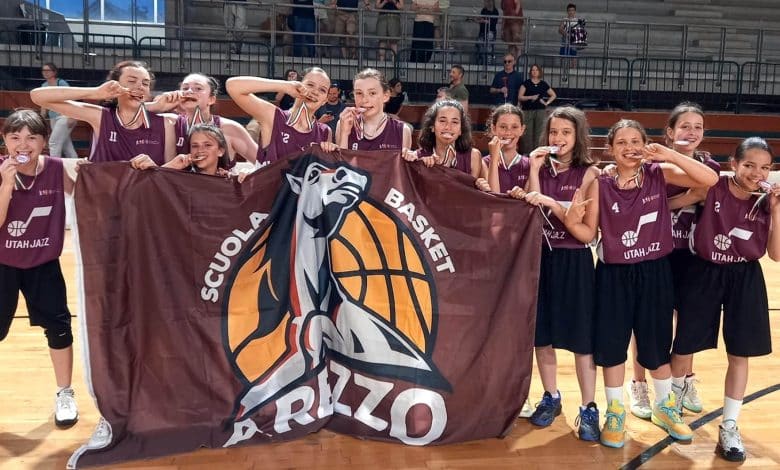 Scuola Basket Arezzo Under13 femminile Coppa Toscana 2025 1