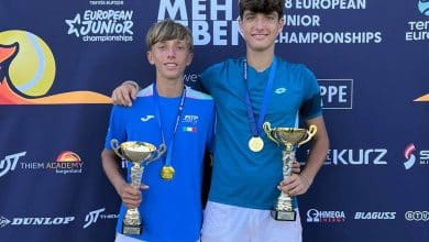 Tennis Giotto Gribaldo e Ciurnelli titolo europeo 1