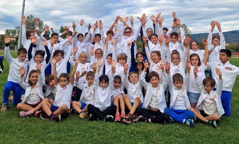 Alga Atletica Arezzo Esordienti Campionati Provinciali 2025 1