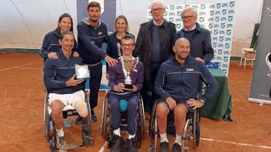 Tennis Giotto Premiazione Campionati Italiani a Squadre Wheelchair Tennis 1
