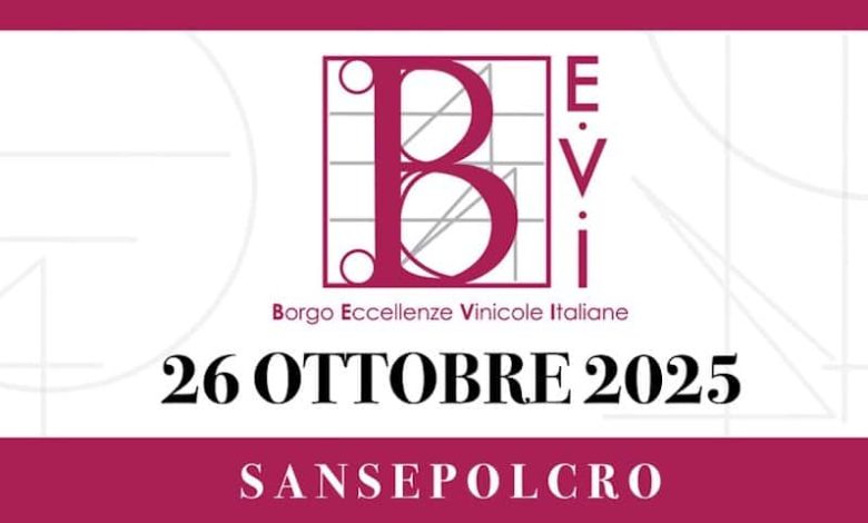 Vino, a Sansepolcro è conto alla rovescia per B.E.V.I. 2025: 100 grandi cantine protagoniste 1 bevi e1760618833145