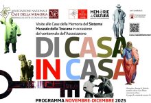 Cultura, novembre e dicembre nelle case dei grandi personaggi della Toscana 4 locandina DI CASA IN CASA Toscana Novembre Dicembre 2025 1 scaled e1762507719835