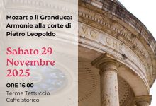 Montecatini Terme, un concerto con le musiche di Mozart al Caffè Storico delle Terme Tettuccio 2 tett e1764079424557