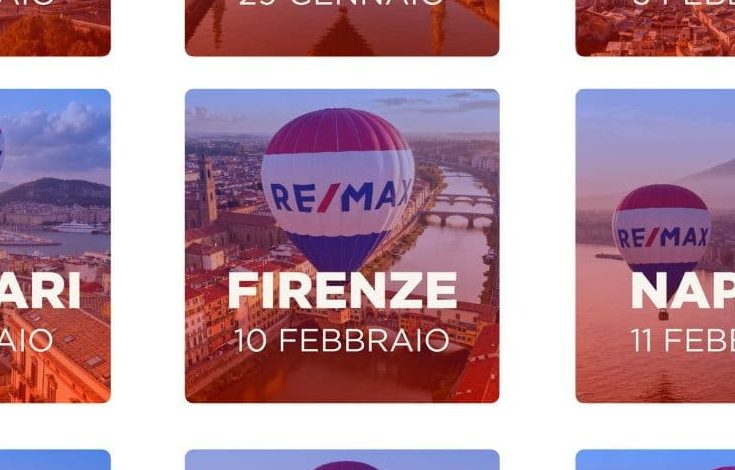REMAX accelera l'espansione in Toscana, 65 nuove opportunità di carriera nel settore immobiliare 1 Tappe Roadshow REMAX 2026 1 e1769088415323