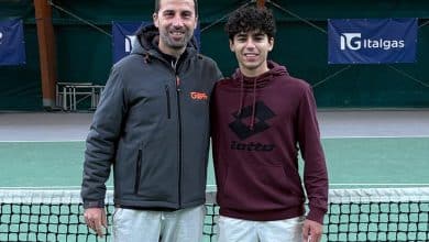Tennis Giotto Giovanni Ciacci e Zeno Roveri raduno Tirrenia 1