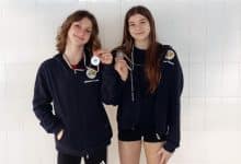 Chimera Nuoto Anna Magi e Djulietta Rosca 1