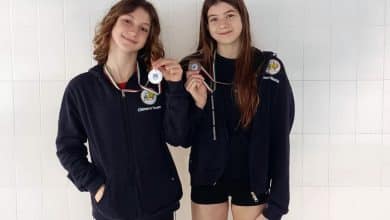 Chimera Nuoto Anna Magi e Djulietta Rosca 1