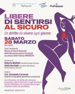 Locandina Libere di sentirsi al sicuro