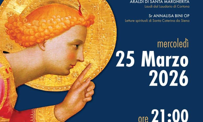 Cortona, una serata alla scoperta dell’Annunciazione di Beato Angelico tra narrazione e musica 1 beato Angelico e1774260255886