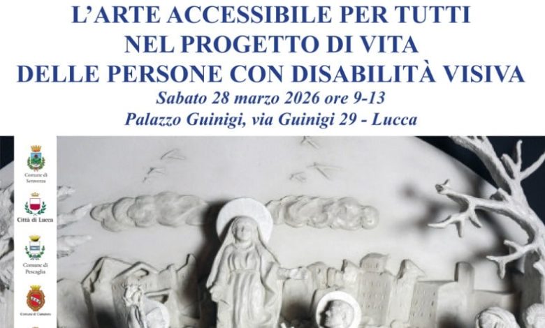 A Lucca convegno su disabilità visiva, Ministro Locatelli: Partecipare a vita culturale è diritto di tutti 1 locandina convegno lucca e1774259834183