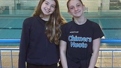 Chimera Nuoto Djulietta Rosca e Anna Magi 2