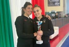 Ginnastica Petrarca Francesca Lapi e Giulia Perli 2