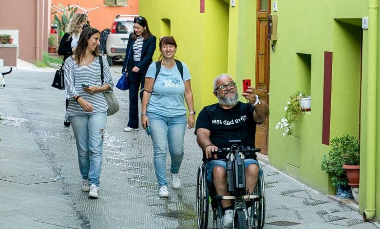 Peccioli protagonista con Aspasso Bike: una mattinata dedicata alle biciclette accessibili 1 Roberto Vitali a Ghizzano e1776084542846