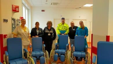 donazione carrozzine PS Gruccia